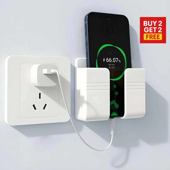 Hygihome™ Wall Mounted Phone Holder (Pack of 4)
