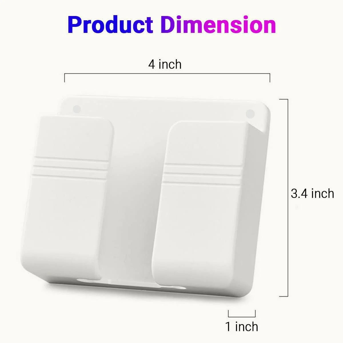 Hygihome™ Wall Mounted Phone Holder (Pack of 4 & 8)